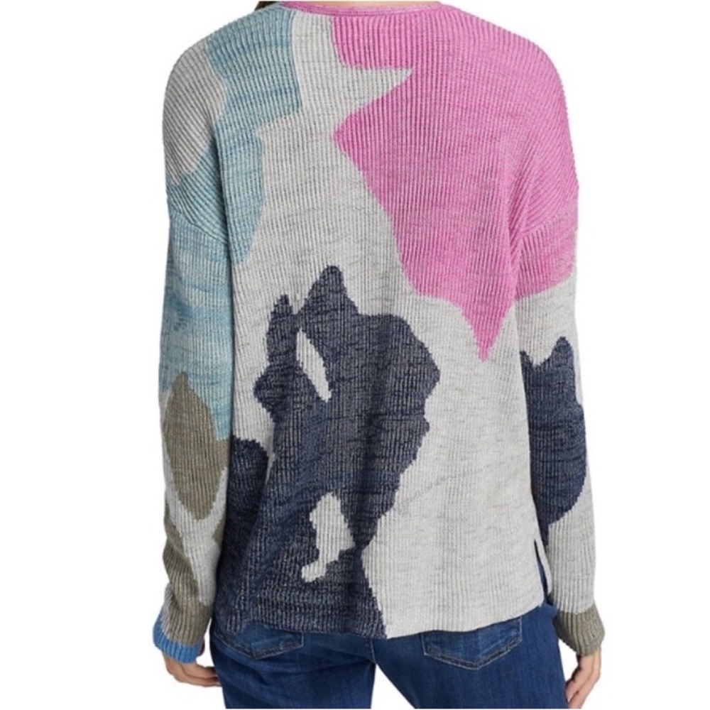 Colorful Patchwork Sweater - Picture 5 of 8